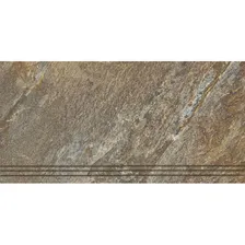 Ступени Керамин Кварцит 4 коричневый 30x60