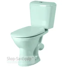 Унитаз Керамин Сити салатовый 37.5x63.5x74 см
