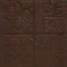 Плитка клинкерная (29.8x29.8) Каир 4Д коричневый рельеф (Керамин)